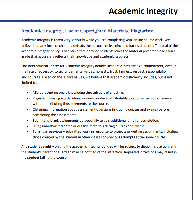 how to write an essay on academic integrity