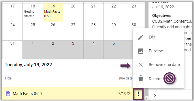 Edit Teacher Assigned Due Dates (Range Course Type) – Training and ...